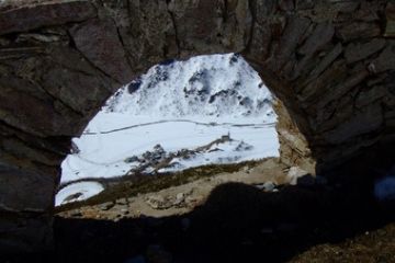 Scorcio di Riale dai Tornanti verso il Passo San Giacomo